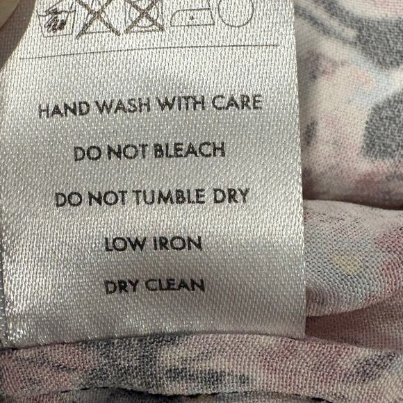 TELL YOUR FRIENDS Women's Western Shirt in Ines Size L Abstract Floral‎ - Picture 7 of 14